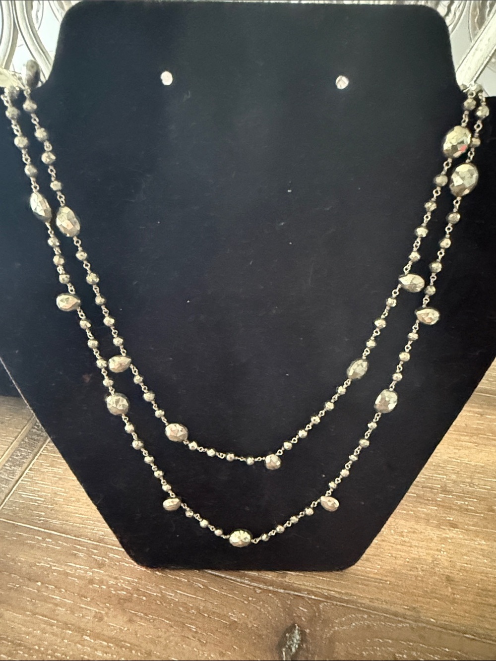 Pyrite necklace
